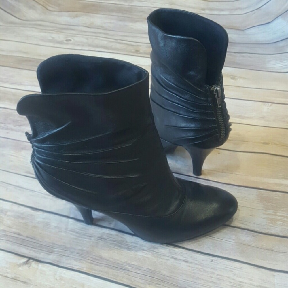 Black ankle boots